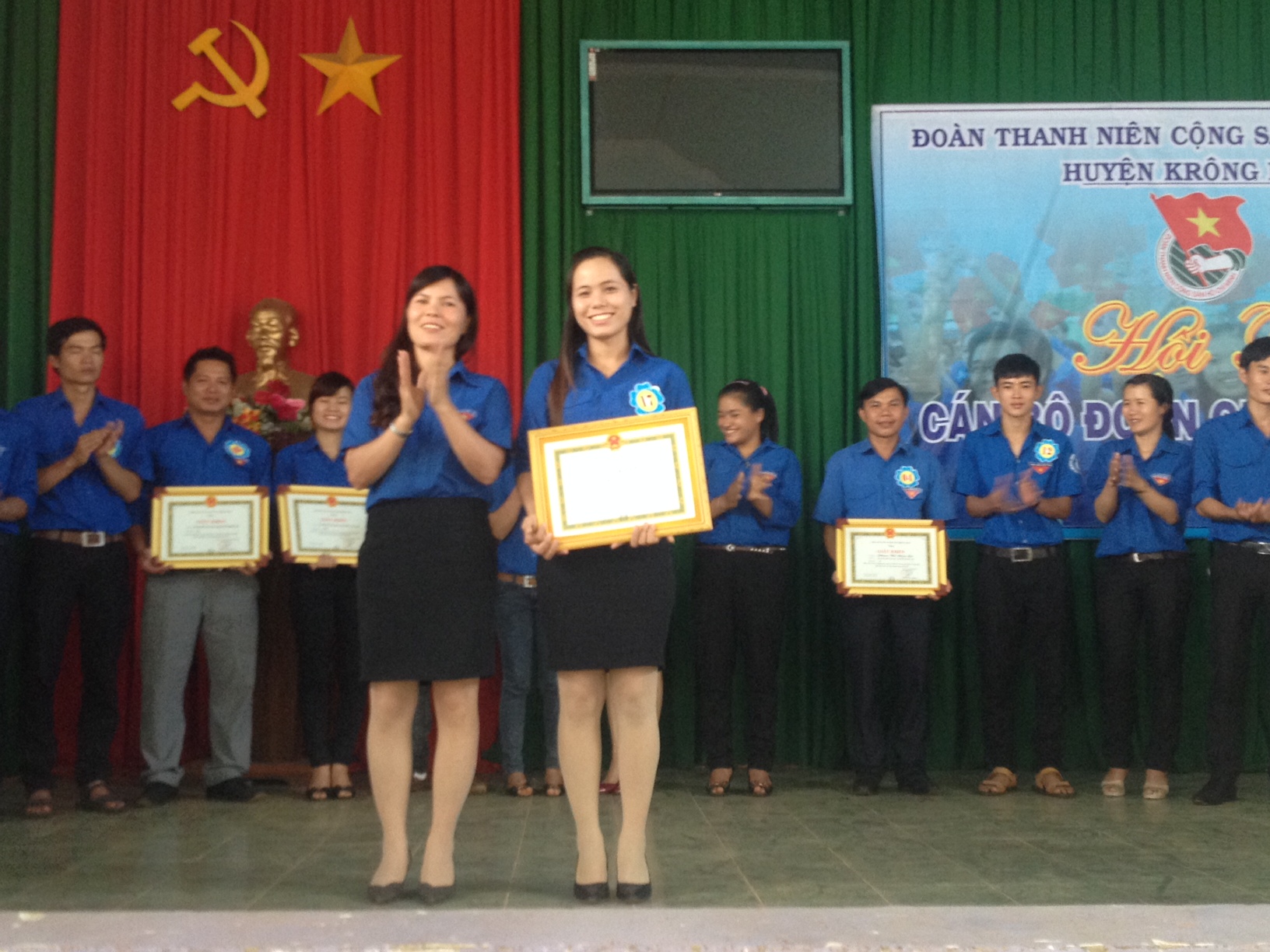 Krông Năng: Hội thi cán bộ Đoàn giỏi năm 2014